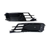 Front for Radiator Grilles A6 C7 2016 2017 2018 Car Front Left Right Bumper Fog Light Lamp for Chrome Grill 4G0807681AE 4G0807682AE