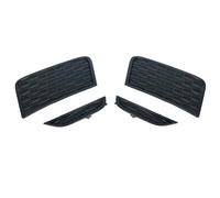 Front for Radiator Grilles For Land for Rover for Range for Rover for Evoque 2012-2015 Car Fog Lamp Light Grille Frame Shell Cover Foglight Foglamp Trim Lid Bezel Hood(Left and right)