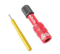 Front Fork Air Adapter, Front Fork Valve Adapter, Non-Slip Valve Extension Adapter, Accessories for Road Trips, Mountain Bikes, Road Bikes and