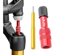 Front Fork Air Adapter: Portable Valve Extender to Conversion | Tire Pump Accessories for, Mountain Bike, Road Bike