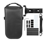 Front Fork Bag - Set of 2 Waterproof Cycling Panniers | Luggage Carrier Bags with Double Handle and Shoulder Strap | Mountain Bike & Road Handlebar Accessories