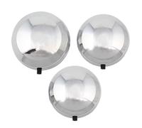 Front Fork Cover Fit For Harley Dyna 2006 Sportster XL 883 1200 Super Glide Motorcycle Upper Fork Stem Covers Triple Clamp Cover(Chrome)