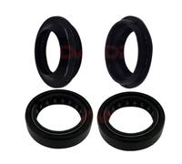 Front Fork Damper Oil Seal 30x40.5x10.5mm Compatible With Motorcycle Models YBR125 YZ125 RD200 MX125 1975 DT175 TY175(A oil and dust)