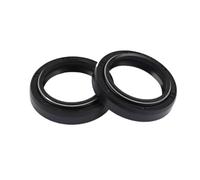 Front Fork Damper Oil Seal 33x45x8 10.5 Dust Seal Compatible With KX80 E2 E3 1984 1985(2pcs TC oil seal)