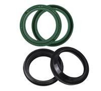 Front Fork Damper Oil Seal And Dust Seal 41x54x11 Compatible With Motorcycle Models CB400 CB-1 VTEC Hornet 250 Magna For Part Number 41 54 11(Green a set)