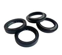 Front Fork Damper Oil Seal Dust Seal 41x54x11 41 54 11 Compatible With Automotive Motorcycle Parts KLE650 ZZR600 ZX6 6R 636 650(2pc Seal 2pc Cover)