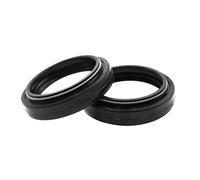 Front Fork Damper Shock Absorber Oil Seal And Dust Seal 41x53x8/10 5 Compatible With GSF600S SV650 VX800 Motorcycle(OIL SEAL)