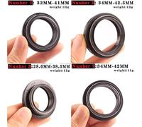 Front Fork Dust Seal Oil for Fox/For Xfusion Includes Various Sizes 32mm, 34mm, 28 6mm Made of Reliable Plastic/Resin (34MM-42.5MM)