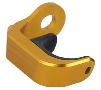 Front fork E buckle for Brompton folding bicycle with precision CNC machining and bright anodized finish on 6061 aluminum material (Golden)