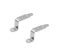 Front Fork Headlight Bracket 2Pcs Motorcycle Rearview Mirror Modified Headlight Bracket Spotlight Extension Bracket Motorcycle Modification Accessories