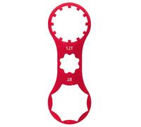 Front Fork Key Tool for Bicycles, Fork Caps Assembly and Cutting Tool for Suspension Forks, Durable Bicycle Open-End Wrench for Repair, Maintenance, DIY, Workshop