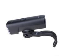 Front fork light bracket for folding bike, designed for For brompton and For magicshine, crafted from plastic material that resists and holds the lamp securely