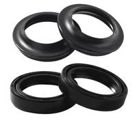 Front Fork Oil Seal And Cover Compatible With Tiger Explorer 1200 Tiger Explorer 1200 XC 2012 2013 2014 2015(2pcs seal 2pcs cover)