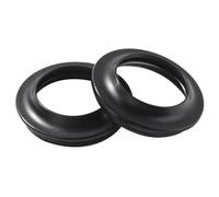 Front Fork Oil Seal & Dust Cover For Yamaha AT1 AT2M ATMX CT1 DT 50 100 125 175 MX 100 125 175 RD200 TY175 YZ125 OTBEHUWJ(2pcs dust cover)