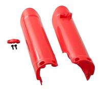 Front Fork Protection Guard Shock Absorber Cover Compatible with EXC FC SX XC W TE FE TX FX TC EX EC MC 125 Models(red)