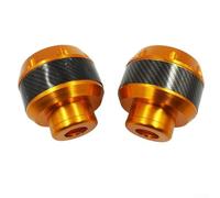 Front Fork Sliders CNC Aluminium Alloy Crash Pads for Motorcycles - Wheel Frame Protector Anti-Collision Kit Black Gold Blue Red Orange Silver Fit(Dark Gold)