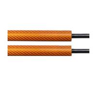 Front Gas Strut For Nissan For X-trail T31 2006 2007 2008 2009 2010 2011 2012 2013 Front Bonnet Hood Modify Gas Struts Carbon Fiber Spring Damper(GOLD CARBON FIBER)