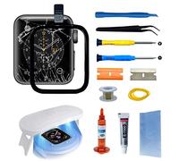 Front Glass Lens Digitizer Replacement Compatible with Apple Watch Series 4 (44mm) LED Touch Digitizer Repair Kit with Tools and Instructions (No LCD Screen)