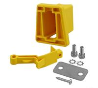 Front GPS Mount for Brompton Bike for garmin Edge for bryton(yellow)
