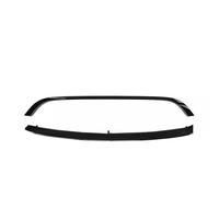 Front Grill 1/2pieces Car Upper Honeycomb Grille Surround Trim Molding 51132751040 For MINI For Cooper R55 R56 R57 2007-2015 Silver Black Front Grille Grills(Black 1set)