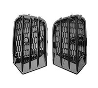 Front Grill 1 Pair Car Front Fog Light Grille Cover Trim Honeycomb Fog Lamp Grill Glossy Black For Q3 2016 2017 2018 Car front grille