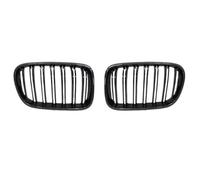 Front Grill 1 Pair Front Kidney Grilles Matte Gloss Black For BMW For X3 F25 2010 2011 2012 2013 Replacement Racing Bumper Car Styling Front Grille Grills(Carbon Look)