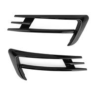 Front Grill 2 Pieces Black Car Front Fog Light Grille Grill For VW For Golf 7 MK7 2014 2015 2016 2017 Fog Lamp Lower Bumper Grill Front Grille Grills