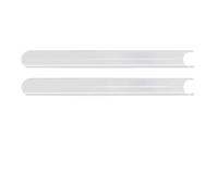 Front Grill 2 Pieces Car Front Grille Trim Strip For BMW F30 F31 F32 F33 F34 F36 F20 F21 F22 F23 G29 1 2 3 4 Series Car Sport Styling Decoration Front Grille Grills(White)