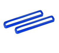 Front Grill 2 Pieces Front Grill Grille Inserts Cover Trim For Dodge For Challenger 2015 2016 2017 2018 2019 2020 2021 2022 Black Red Blue Yellow Front Grille Grills(Blue)