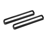 Front Grill 2 Pieces Front Grill Grille Inserts Cover Trim For Dodge For Challenger 2015 2016 2017 2018 2019 2020 2021 2022 Black Red Blue Yellow Front Grille Grills(Black)
