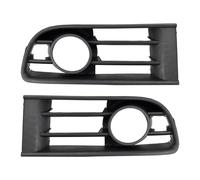 Front Grill 2 Pieces Front Lower Fog Light Cover Grille Grill For VW For Polo 2002 2003 2004 2005 Car Front Grille