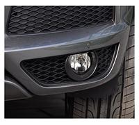 Front Grill 2PCS Car Front Bumper Fog Light Grilles Racing Grills Cover For Q7 4L 2009 2010 2011 2012 2013 2014 4L0807675C Car front grille(Left)