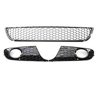 Front Grill Car ABS Honeycomb Front Lower Bumper Mesh Grille Fog Light Grill For VW For Golf 6 For Jetta MK6 2009-2013 3Pcs/Set Car front grille