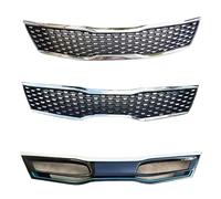 Front Grill Car Accessories Front Bumper Net Radiator Grill For Kia K5 1.6T 2.0L 2016-2018 Modified Chrome Black Grille(For hybrid)