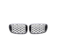 Front Grill Car Diamond Kidney Grill Racing Grilles For Bmw 7 G11 G12 730i 740i 750i 740e 725d 730d 2016-2018 2019 2020 Bumper Grills Car Front Grille(Sliver)