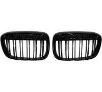 front grill Car Front for Radiator Grilles For BMW For X1 F48 2016 2017 2018 2019 Double Line Bumper Kidney Grill