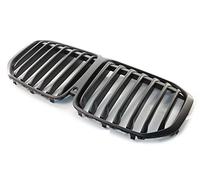 Front Grill Car Front Kidney Grille Replacement For BMW For G07 For X7 2019 2020 2021 2022 2Slat Sport Style Racing Grills Car front grille(Single Slat)