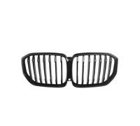 Front Grill Chrome Black Diamonds Style Front Upper Grilles For BMW For X5 G05 2019-2023 Glossy Single Line Style Racing Grill Accessories Front Grille Grills(Single-Glossy Black)