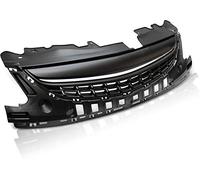 Front Grill Compatible with Opel Corsa D 3 Doors 5 Door 2011 2012 2013 2014 BR-233 Front Central Sport Grill Grille Sport Matt Black