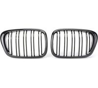 Front Grill Double Bridge Grill for BMW For 5 Series For E39 1995-2004 1Pair car front grille