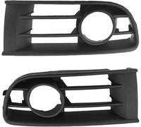 Front Grill Double Bridge Grill for VW For Polo For Typ For 9N 2002-2005 Car Front Bumper Fog Light Lamp Grille car front grille(1pair)