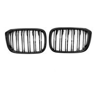 Front Grill Double Slat Car Front Kidney Grille Grill For BMW G01 G08 X3 G02 X4 2018-2022 Front Bumper Upper Grille Racing Grills Car front grille