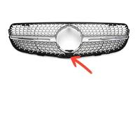 Front Grill For Benz For GLC X253 2015 2016 2017-2019 GLC250 GLC300 Front Grill Mesh Diamond GT Style ABS Sport Car Styling Auto Accessories Radiator Grille