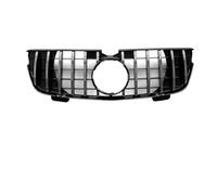 Front Grill For Benz GL Class X164 GL320 GL350 GL450 GL500 GL550 2007-2012 Tuning Front Upper Bumper Center Grille Radiator(Silver1)