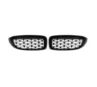 Front Grill For BMW 4 Series F32 F33 F36 For M3 F80 For M4 F82 2012-2018 Diamond Car Front Bumper Grille Auto Grills Racing Grill Grilles Front Grille Grills(Black)