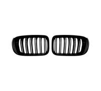Front Grill For BMW X3 X4 F25 F26 LCI 2014-2017 Radiator Grilles | LED Light Car Front Kidney Grille Bumper Racing Grill Accessories Body Kits(Double Line)
