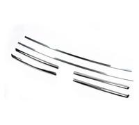 Front Grill For Fiat For Ducato 2006-2014 Car Slats Molding Chrome Stainless Steel Trim Front Grille Accessories Polished Grill Front Bumper Grills