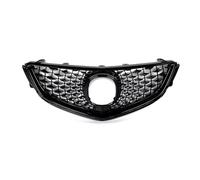 Front Grill For For TLX For Grill 2018 Glossy Black Front Bumper Upper Grille For For TLX Body Kit Exterior 2015 2016 2017 Car Grill