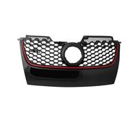 Front Grill For Golf 5 MK5 For Jetta For GTI 2006-2009 Car Honeycomb Mesh Front Bumper Grills Upper Center Grille Racing Grill Front Bumper Grills