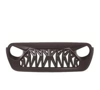 Front Grill For The Fourth Generation For Jeep JK JL For Wrangler 2007 2008 2009 2010 2011 2012 2013-2017 Car Front Bumper Ventilation Grille Radiator Grille(Matte Black 1)